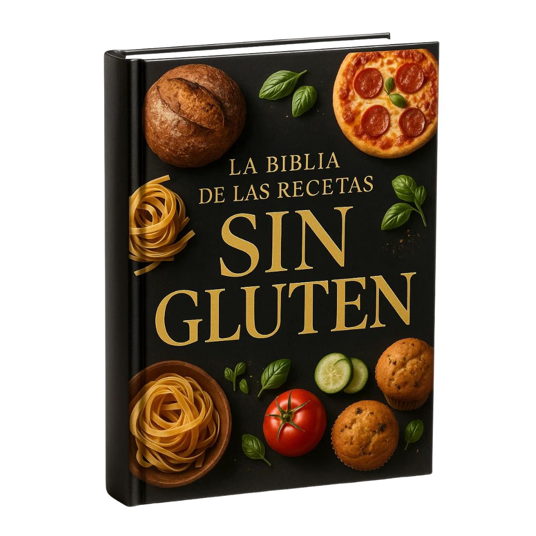 🔥La biblia de las recetas SIN GLUTEN: cocina premium
